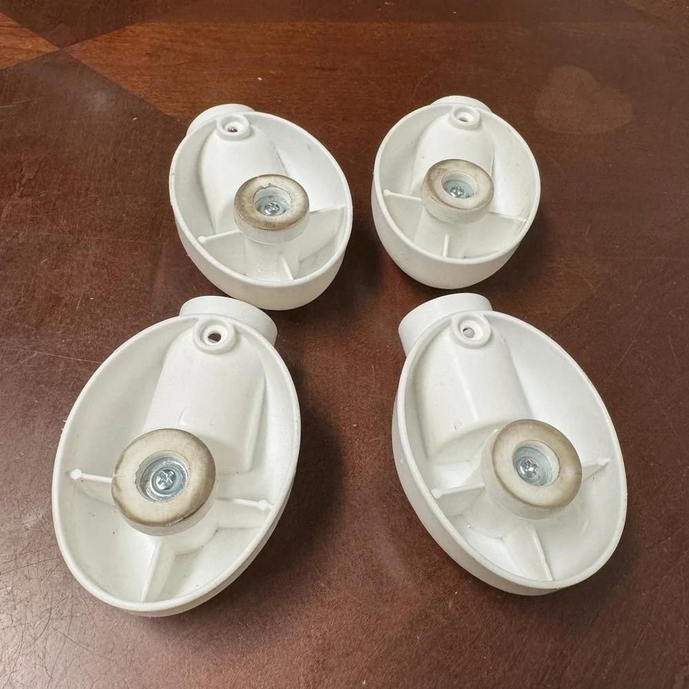 Fisher Price Cradle 'n‎ Swing Feet & Screws Base Replacement Part (4)
